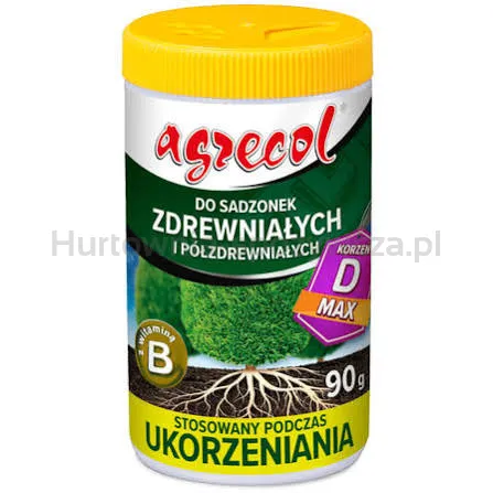 Agrecol Ukorzeniający Nawóz Do Sadzonek Półzdrewniałych I Zdrewniałych 90 G