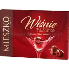 Mieszko Bomboniera Wiśnie W Alkoholu 142G