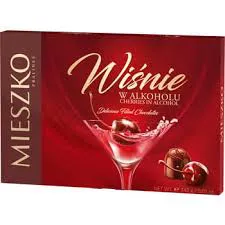 Mieszko Bomboniera Wiśnie W Alkoholu 142G