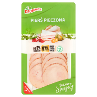 Drobimex Pierś Pieczona Plastry 100 G 