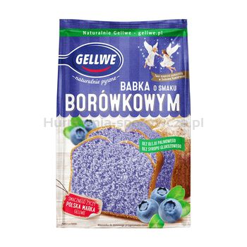 Gellwe Babka O Smaku Borówkowym 375 G