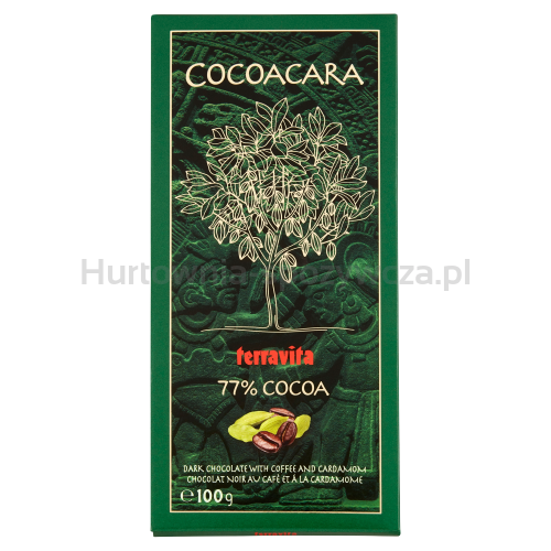 Terravita Czekolada Cocoacara Z Kardamonem 100G