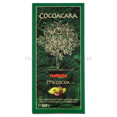 Terravita Czekolada Cocoacara Z Kardamonem 100G