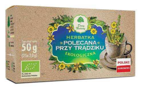 Herbatka Polecana Przy Trądziku Bio (25 X 2 G) 50 G - Dary Natury [BIO]