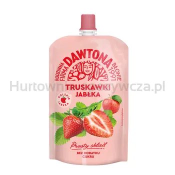 Dawtona Mus jabłkowo-truskawkowy 180g
