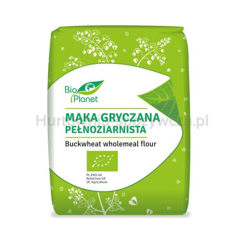 Mąka Gryczana Pełnoziarnista Bio 1 Kg - Bio Planet [BIO]