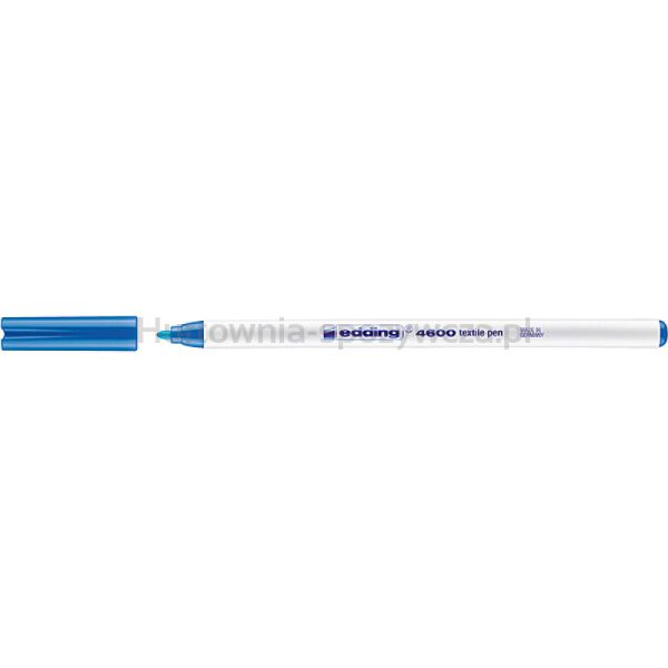 Pisak tekstylny e-4600 EDDING, 1 mm, jasnoniebieski - 2