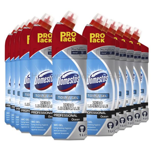 Płyn do czyszczenia toalet DOMESTOS, Profesional Ocean, 1000ml - 3