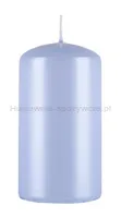 Świeca słupek DONAU HOME Standard Lakier, 60x115mm, błękit perła - 2