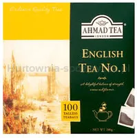 Ahmad Herbata English No.1 100 Torebek x2G Bez Zawieszki