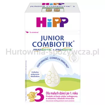 HIPP 3 JUNIOR COMBIOTIK dla dzieci po 1. roku, 550 g