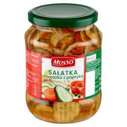 Sałatka Mosso Szwedzka Z Papryką 720 Ml