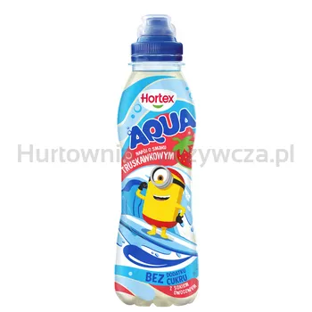 Hortex AQUA Napój o smaku truskawkowym butelka aPet 400ml  SK