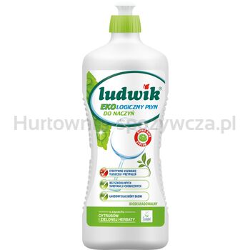 Ludwik Płyn Do Mycia Naczyń Ekologiczny 900 Ml