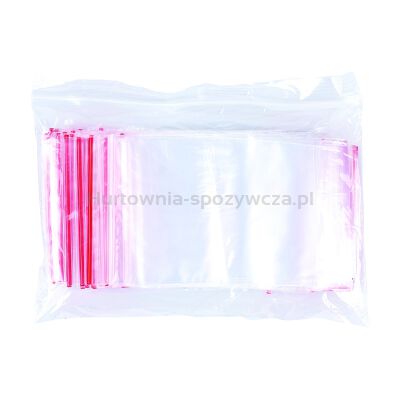 Torebka strunowa OFFICE PRODUCTS, LDPE, 70x100mm, 100szt., transparentna