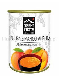 Orient Taste Mango Pulpa Naturalna 850 Ml Alphonso 