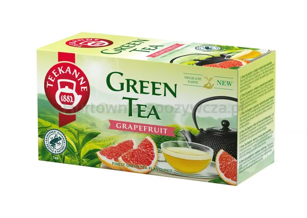 Teekanne Herbata Zielona Z Grejpfrutem, 20 Kopert