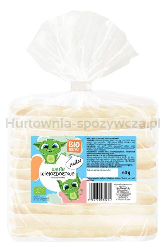 Wafle Wielozbożowe Bio 60 G - Biominki [BIO]