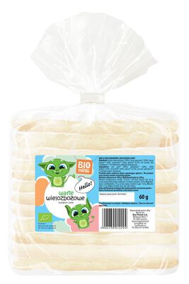 Wafle Wielozbożowe Bio 60 G - Biominki [BIO]