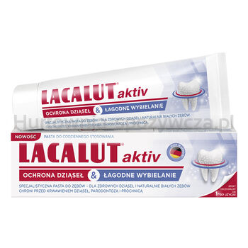 Lacalut Aktiv Łagodne Wybielanie 75 Ml