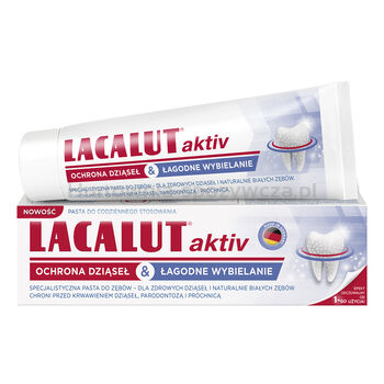 Lacalut Pasta Do Zębów Aktiv Łagodne Wybielanie 75 Ml