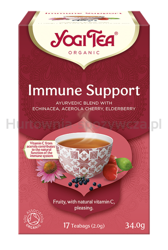 Herbatka Na Odporność (Immune Support) Bio (17 X 2 G) 34 G - Yogi Tea [BIO]