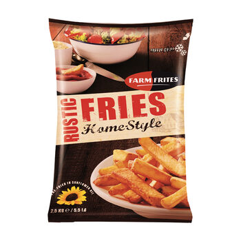 Farm Frites Rustic Fries - Swojskie Frytki Ze Skórką 2,5Kg