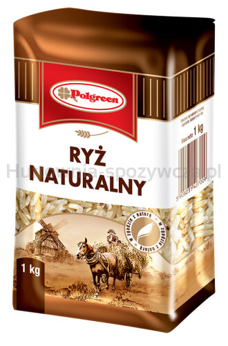 Polgreen Ryż Naturalny Brązowy 1kg