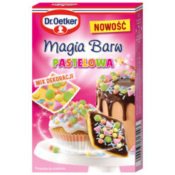 Dr. Oetker Mix Dekoracji Magia Barw Pastelowa 70G