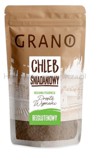 Mieszanka Do Wypieku Chleba Śniadaniowego Bezglutenowa 500 G - Grano [BIO]