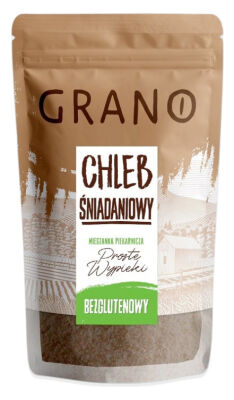 Mieszanka Do Wypieku Chleba Śniadaniowego Bezglutenowa 500 G - Grano [BIO]