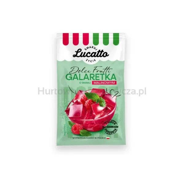Galaretka malinowa Lucatto 70g