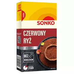 SONKO Finest Ryż czerwony 300 g