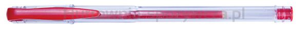 Długopis żelowy OFFICE PRODUCTS Classic 0,5mm, czerwony - 2