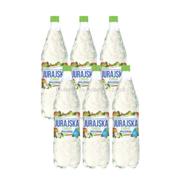 Jurajska Ze Smakiem Jabłka Niegazowana 20% Soku Butelka Pet 1,5L