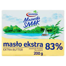 Mazurski Smak Masło Ekstra 200G 83% Tł.