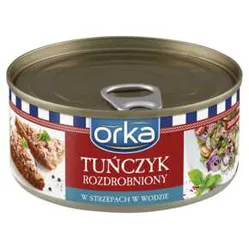 Tuńczyk Rozdrobniony W Wodzie Orka 185 G