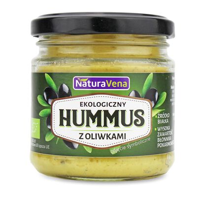 Hummus Z Oliwkami Bio 185 G - Naturavena [BIO]