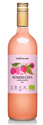 Kombucha Malinowa Bio 750 Ml - Delikatna [BIO]