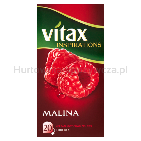 Vitax Herbata Inspiracje Malina 20 Torebek X 2G