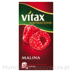 Herbata Vitax Inspiracje Malina 20 Torebek X 2G