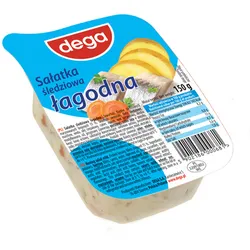 Dega Sałatka śledziowa łagodna 150g
