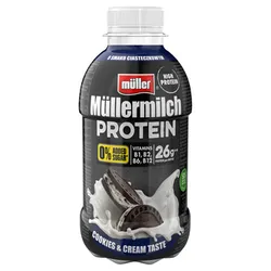 Müllermilch Napój mleczny Protein Zero Cookies-Cream 400g