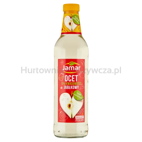 Jamar Ocet FerMentacyjny Jabłkowy 500Ml 6%