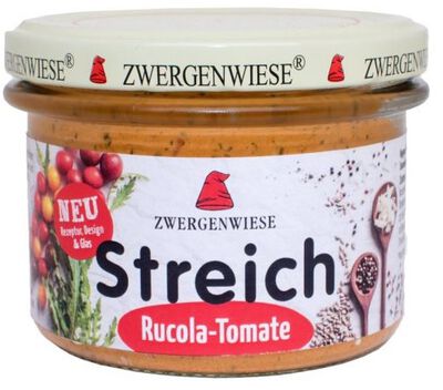 Zwergenwiese  Pasta Słonecznikowa Z Rukolą I Pomidorami Bezglutenowa Bio 180 G [BIO]