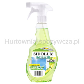 Sidolux Płyn Do Mycia Szyb Crystal Lemon Zapas 500 Ml