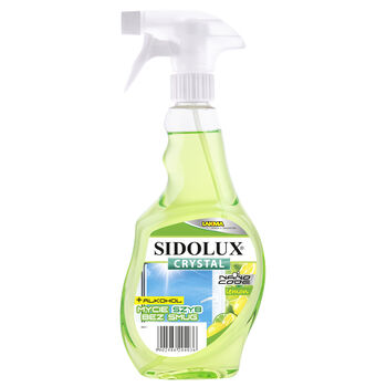 Sidolux Płyn Do Mycia Szyb Crystal Lemon Zapas 500 Ml