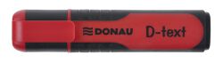 Donau Zakreślacz fluorescencyjny D-Text, 1-5mm (linia), czerwony 