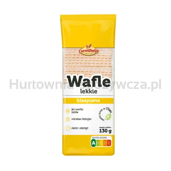 Eurowafel Wafle lekkie 130g