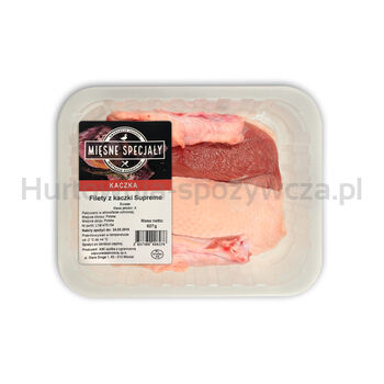 Filet Z Piersi Kaczki Z Członem Skrzydła Supreme około  0,6 Kg Map